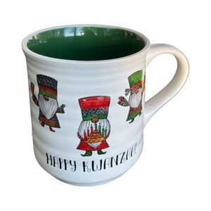 Sheffield Home Happy Kwanzaa Holiday Gnome Ceramic Mug NWT